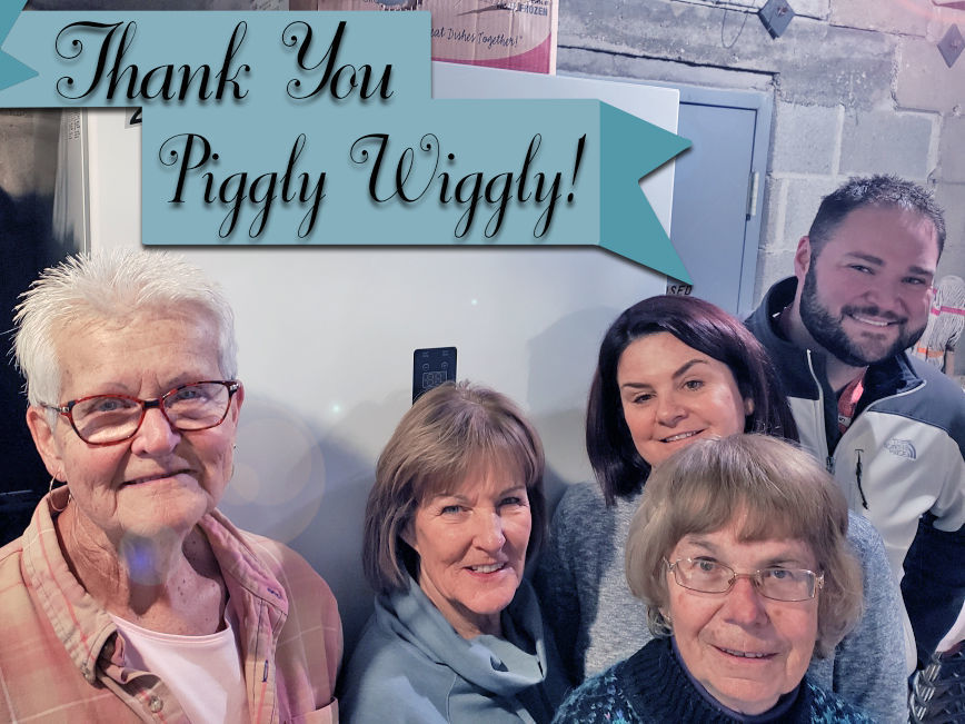 Food pantry refrigerator donation